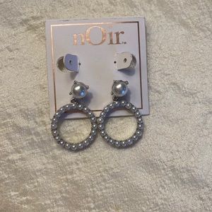 Pearl Hoop Earrings